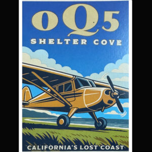 0Q5 Shelter Cove Airport Post Card